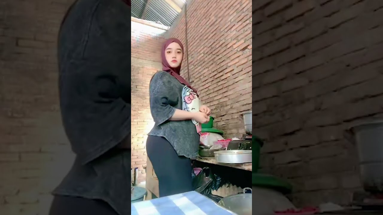 Emak hijaber cantik memasak asian hijaber stylle  new udated pesona kecantikan hijab malaysia