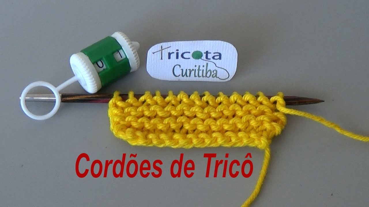 Cordões de Tricô {Tricota Curitiba}