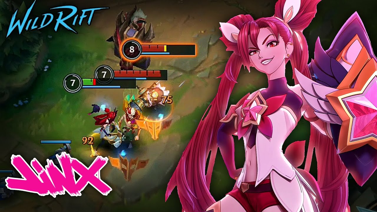 WILD RIFT DUO LANE JINX VS TRISTANA [BUILD & RUNES]