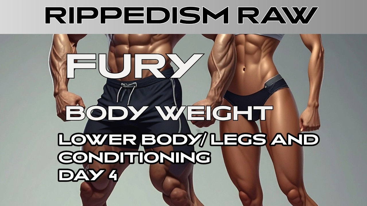 Rippedism Raw Fury Lower Body Workout