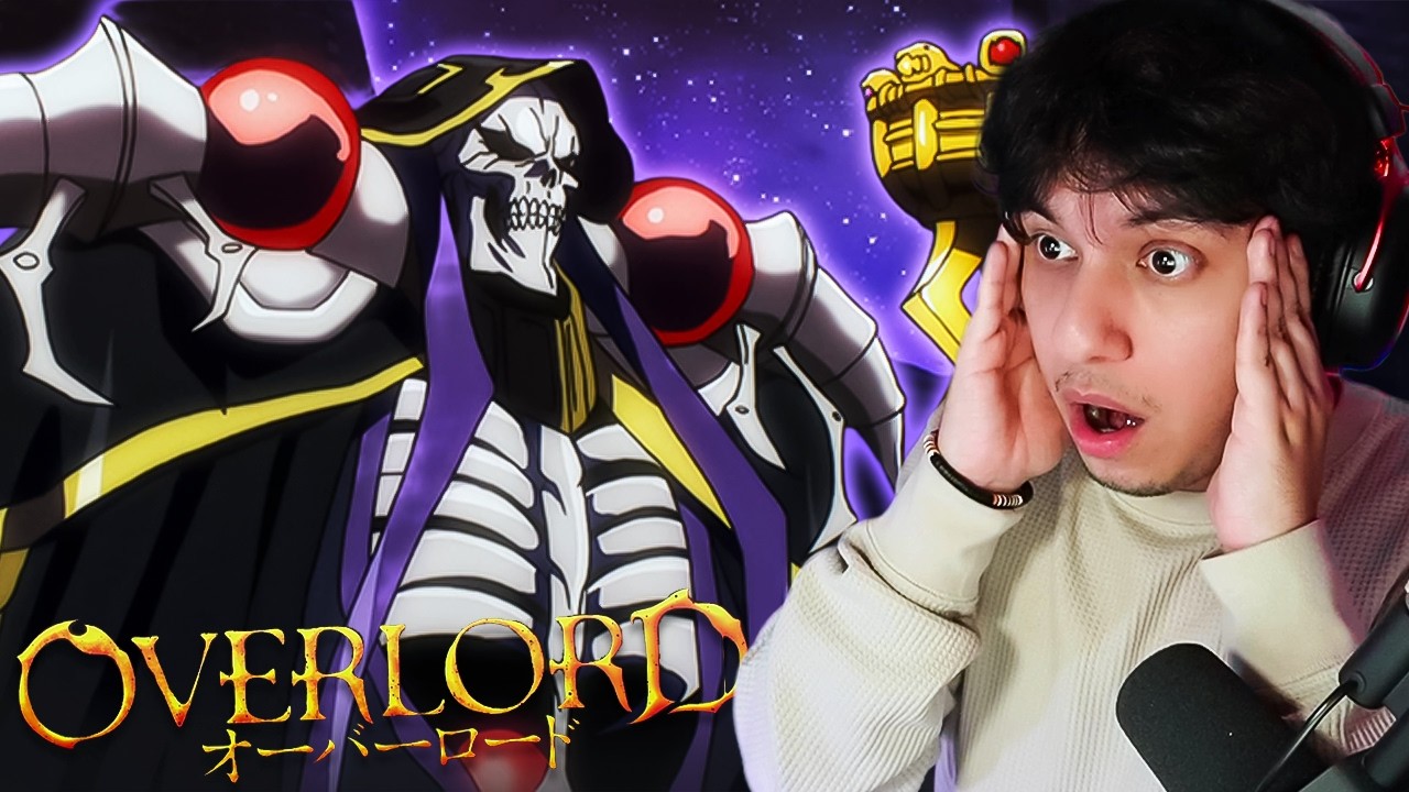 The Best Isekai??? First Time Watching Overlord 1x1 Reaction
