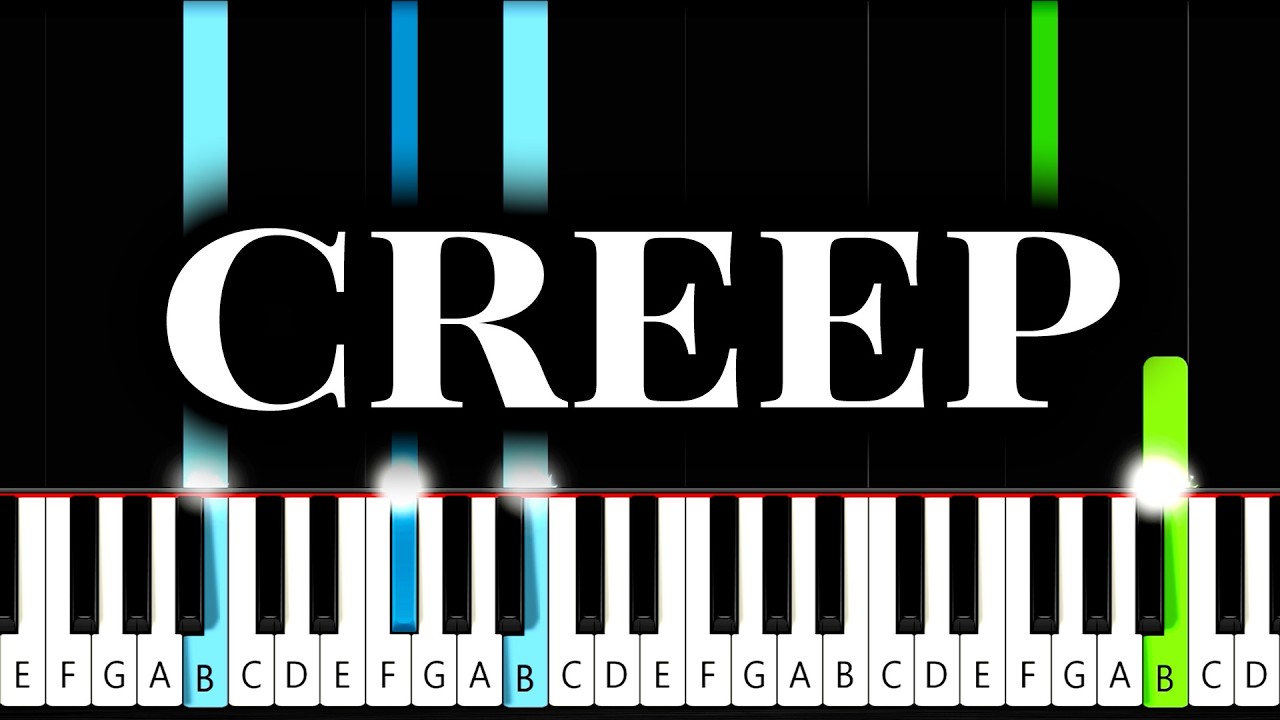 Radiohead - Creep - Piano Tutorial
