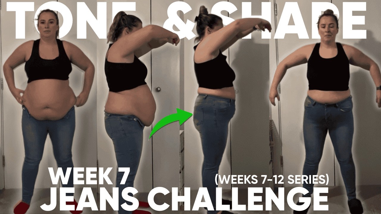 Week 7 Update: Extended Jeans Challenge – Sculpt & Shape (Real Fat Loss & Muscle Results)