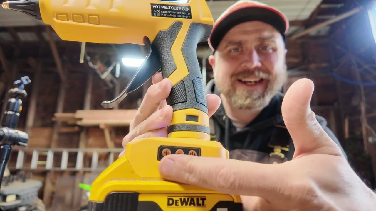 Dewalt Battery Powered Hot Glue Gun Review
