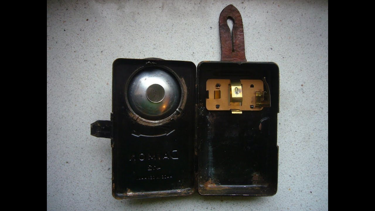 Alte Daimon Taschenlampe &auml;hnlich Wehrmacht auf LED umr&uuml;sten