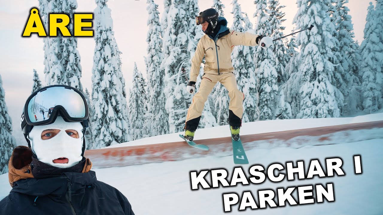 TESTAR ÅRE SKI PARK  | VLOGG 12