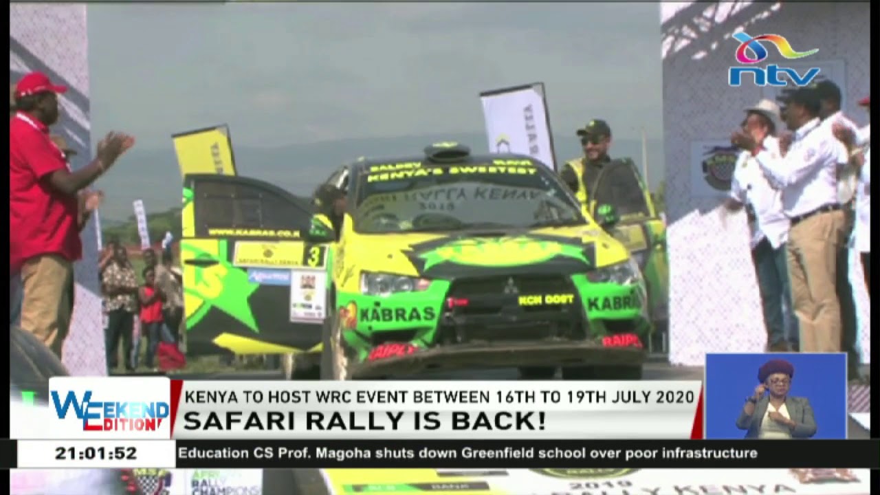 Kenya to host World Rally Championship in July, 2020