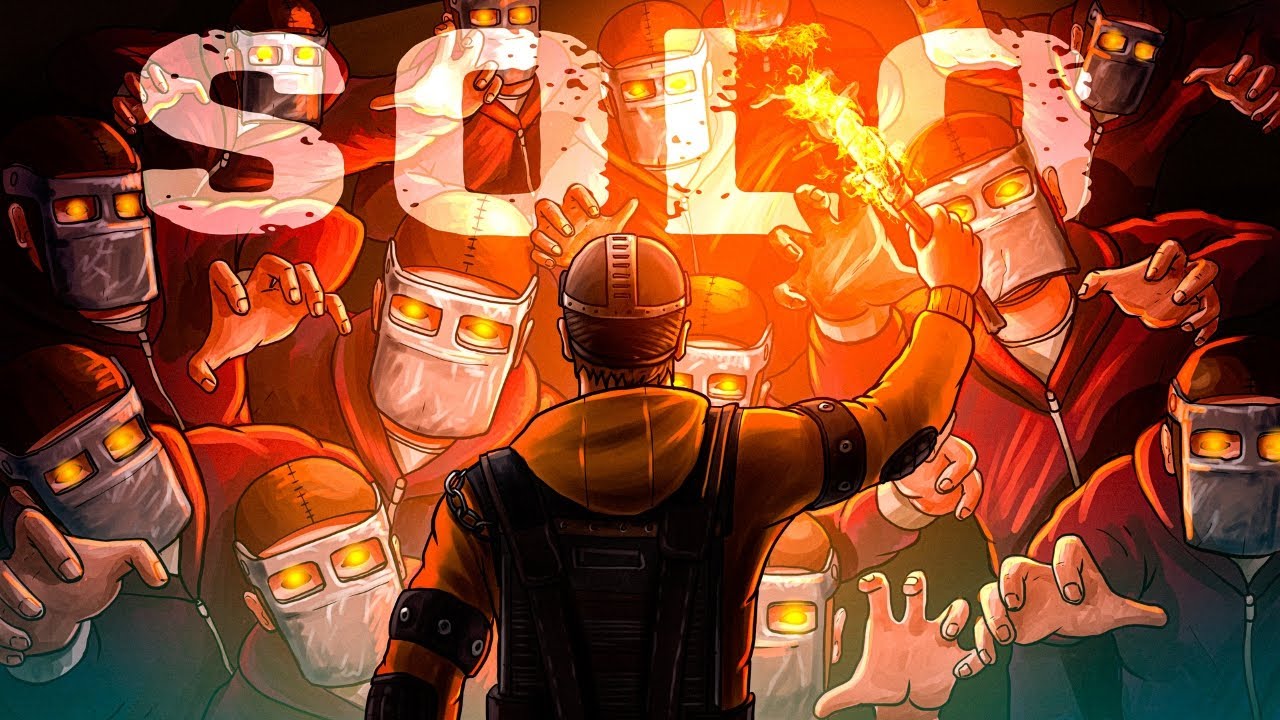 TESTING my new OVERPOWERED SOLO BASE against 20+ deep ZERGS - Rust Solo (Movie)