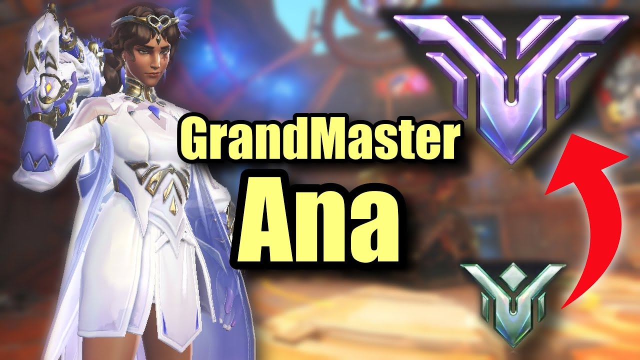 I Got PROMOTED to GRANDMASTER! | GrandMasters Ana gameplay - Overwatch 2