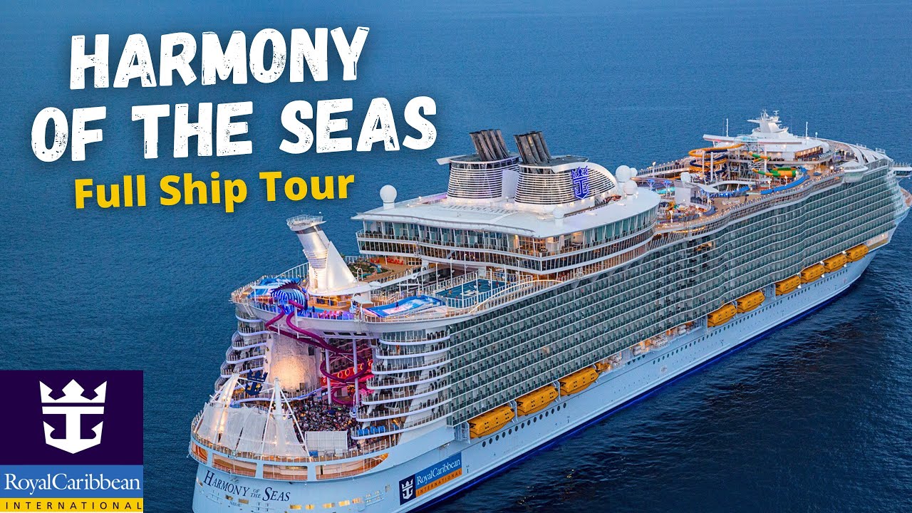 Полный обзор и тур Royal Caribbean Harmony of the Seas 2025 (крупнейший в мире класс круизных судов)