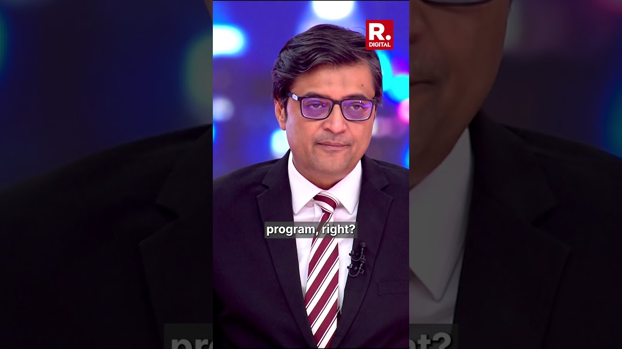Arnab Slams Major Shaikh M Nadeem For Brandishing A Pistol During The Debate
