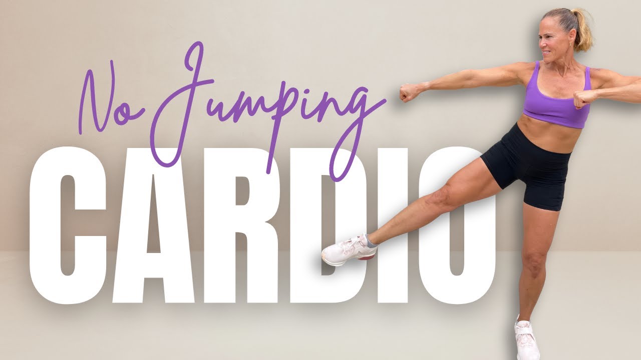 20-Minute No-Jump Cardio Burn | Low-Impact Sweat Workout