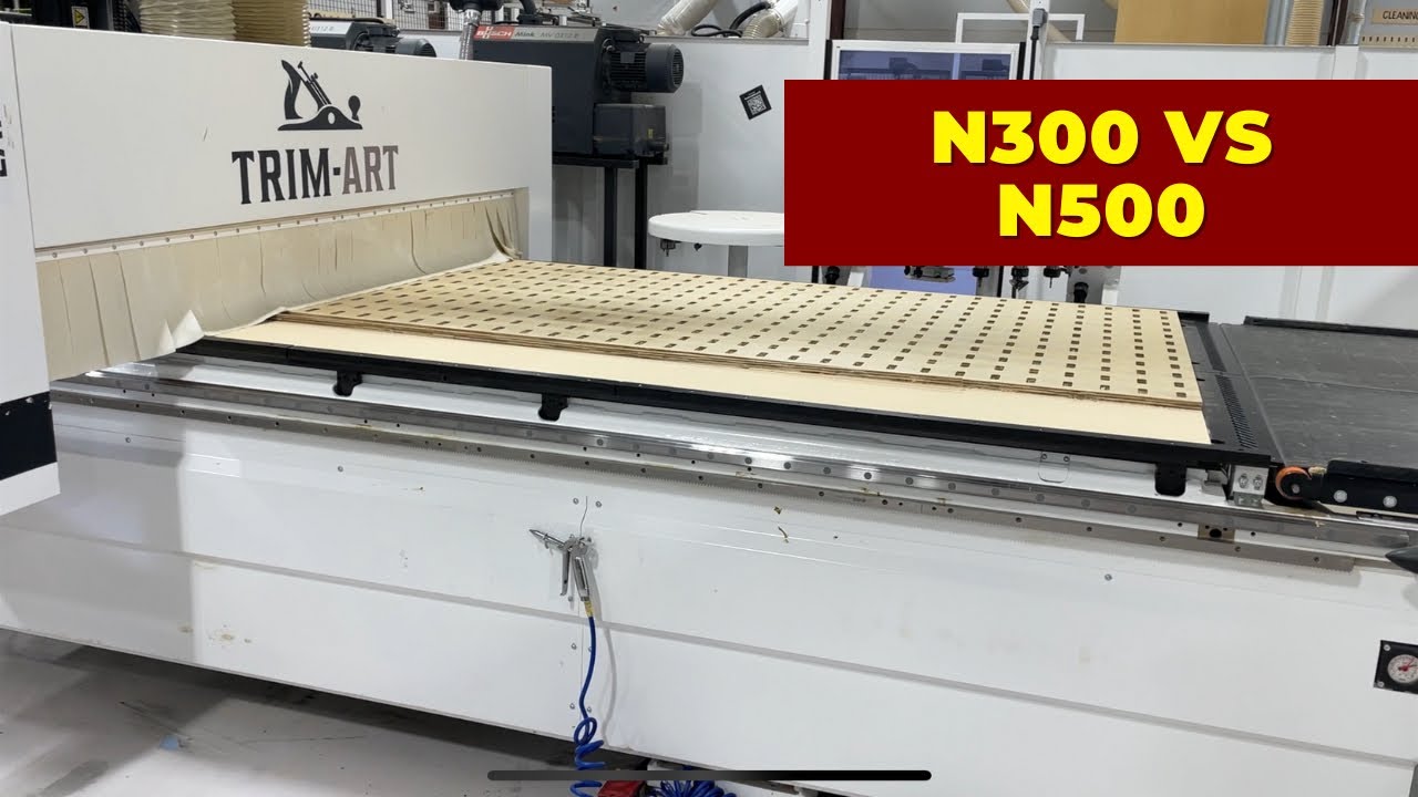 Станок с ЧПУ Homag N500 против N300