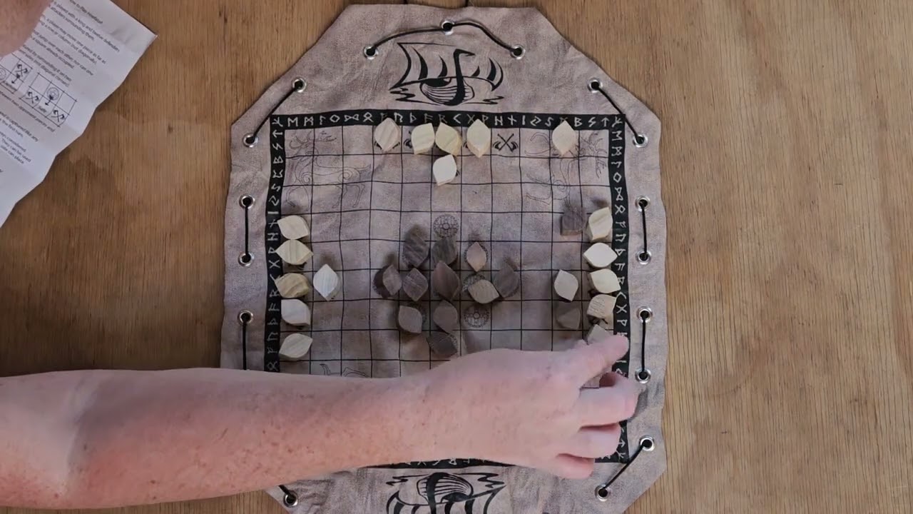 Hnefatafl (Viking Chess) Play-Through