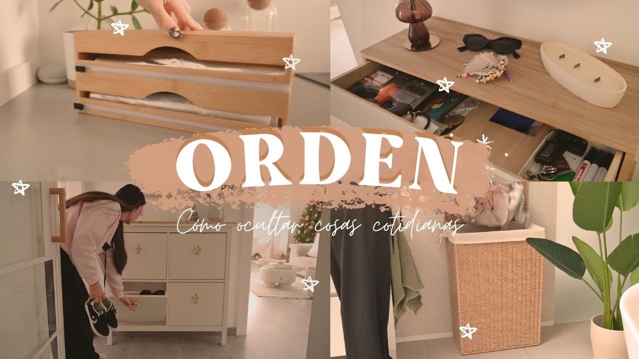 CÓMO OCULTAR COSAS COTIDIANAS Y QUE TU CASA SE VEA ORDENADA
