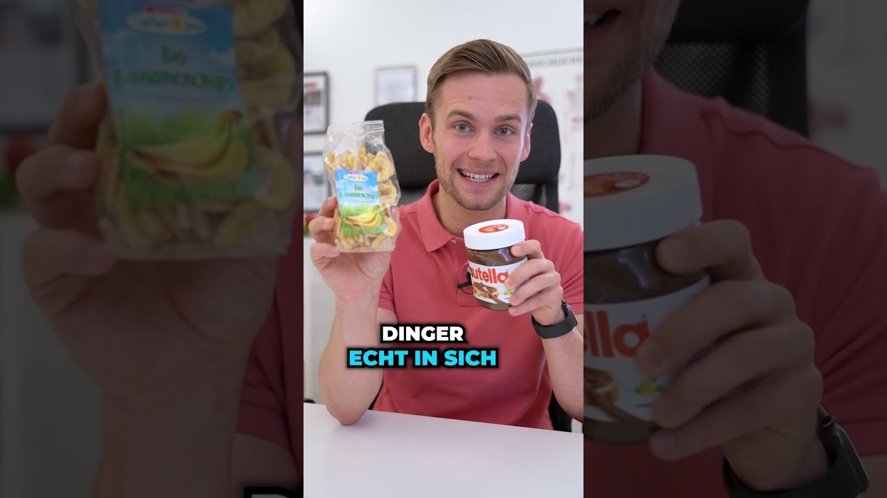 Bananenchips vs Nutella