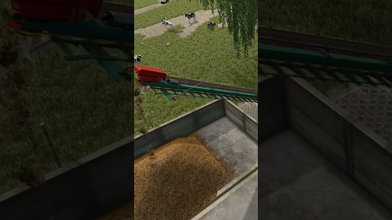 Real Farms Use This... Automatic Manure Conveyor in Action!