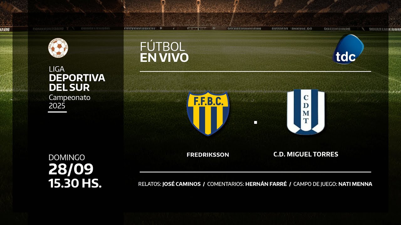 FREDRIKSSON FBC VS CD MIGUEL TORRES - LIGA DEPORTIVA DEL SUR - FECHA 3