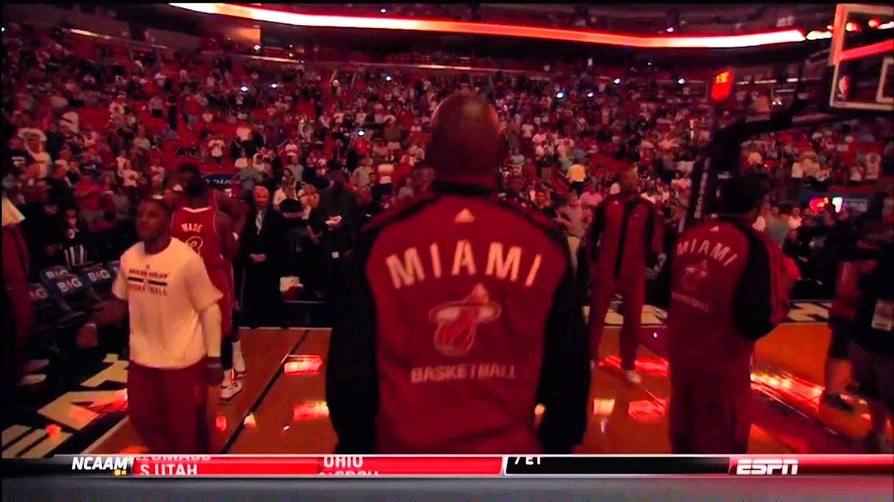 December 18, 2013 - ESPN - Miami Heat Player Intro (Vs. Pacers)