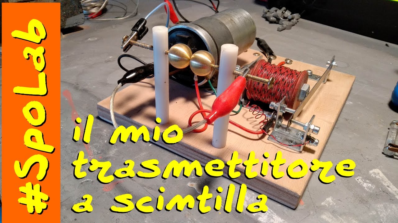 #radio  - Il mio trasmettitore a scintilla mod. Marconi 1895