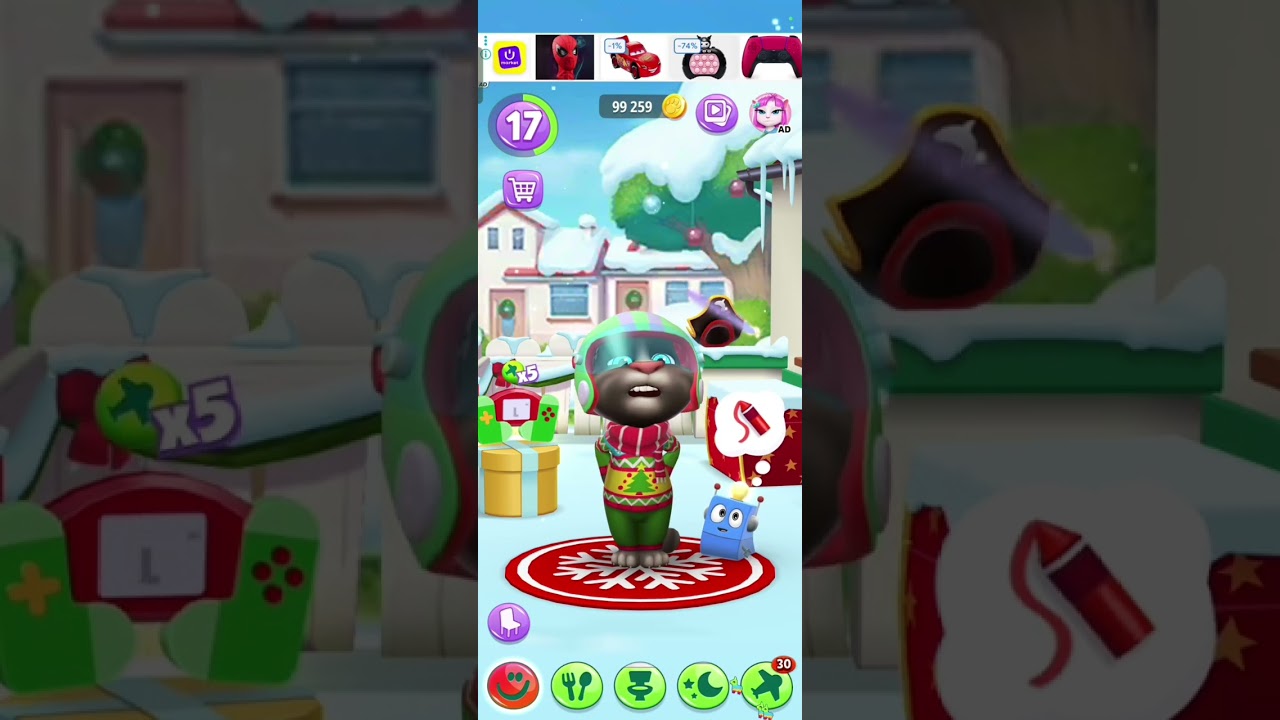 #CuteGameCat #VirtualPet #FunnyMoments #GameLife #MobileGameFun #TalkingPet #AdorableCat #GamingWorl