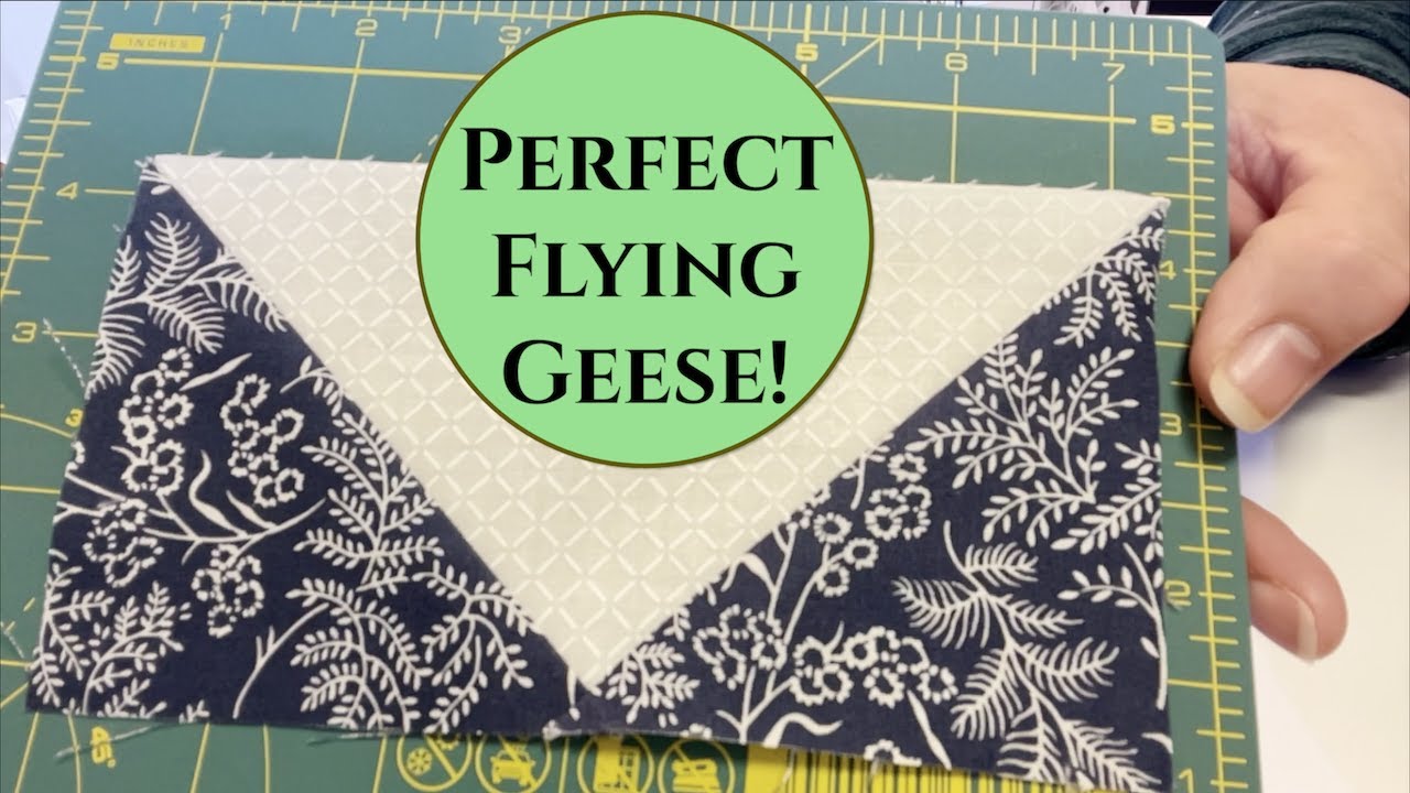 Quilting Technique: Perfect Flying Geese