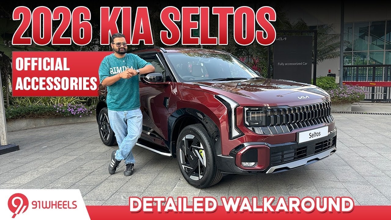 Представлены официальные аксессуары для KIA Seltos 2026 года || Вот что вы можете получить