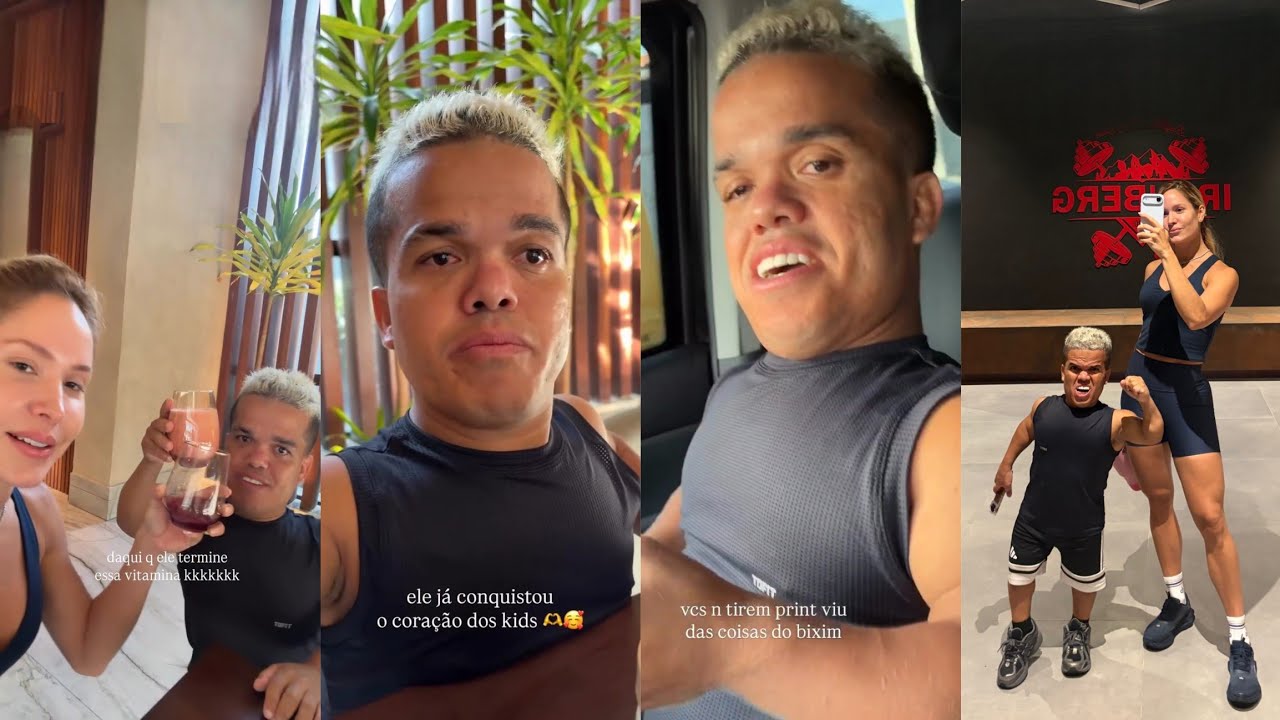 🤯 THYANE FALA QUE JUNIM ANÃO NÃO GOSTA DE TREINAR COM MULHER SÓ HOMENS 