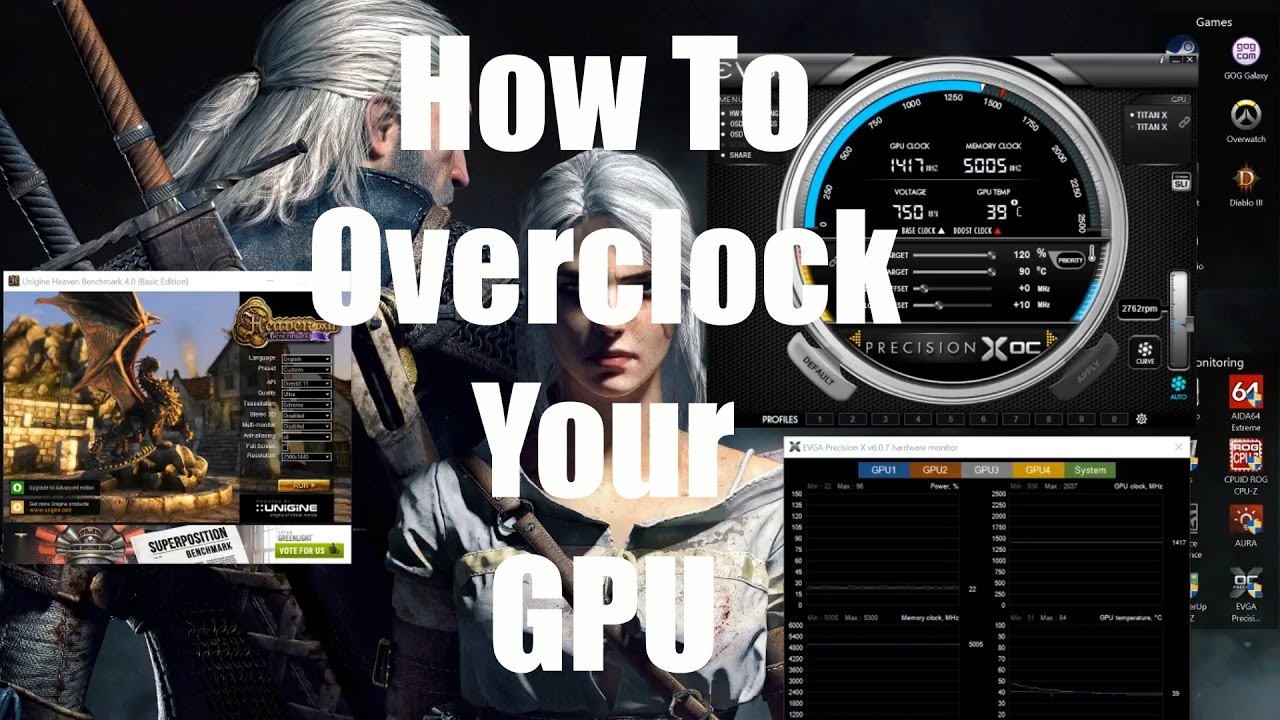 NVIDIA Pascal GPU Overclocking Tutorial (Yeezus Test Bench)