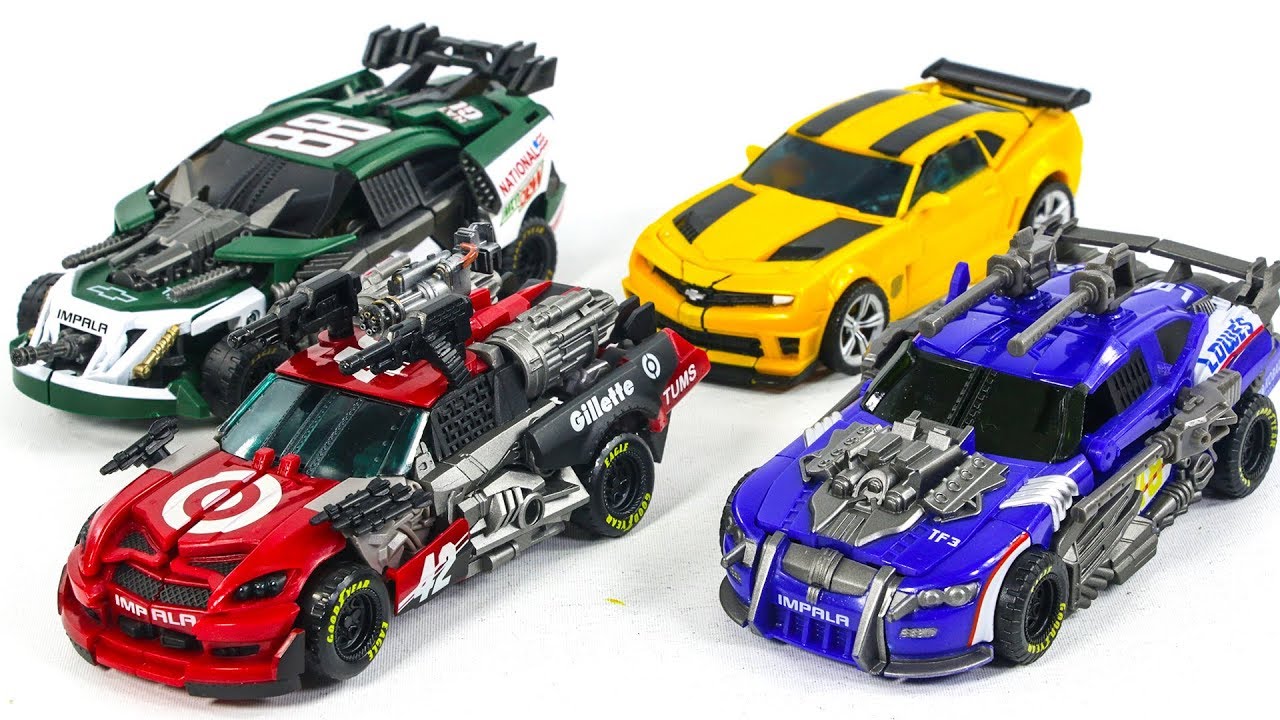 Transformers Movie 3 DOTM Bumblebee Wrekers Roadbuster Topspin Leadfoot Vehicle Car Robot Toys