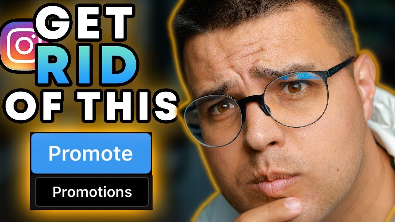 ✅ How To Remove Promote Button From Instagram 🔥 Removing Promotions From Instagram Profile