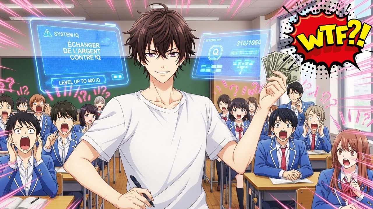 🎥J’achète un QI à crédit (800 000 !) → il humilie profs et cracks en direct ! | Manhwa Résumé