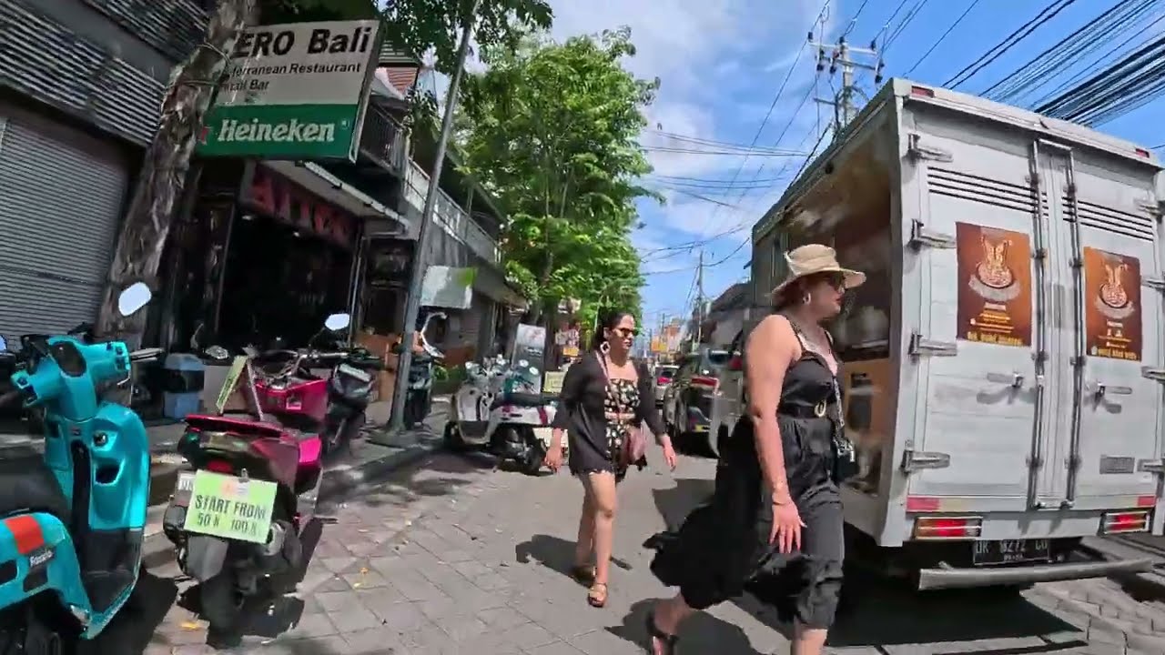 Seminyak to Legian Bali Indonesia. Looking Busy