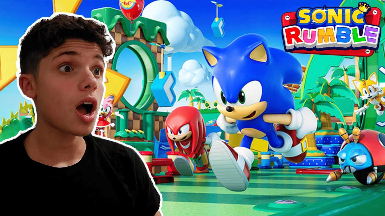 El NUEVO FALL GUYS pero de SONIC!!! Probando Sonic Rumble