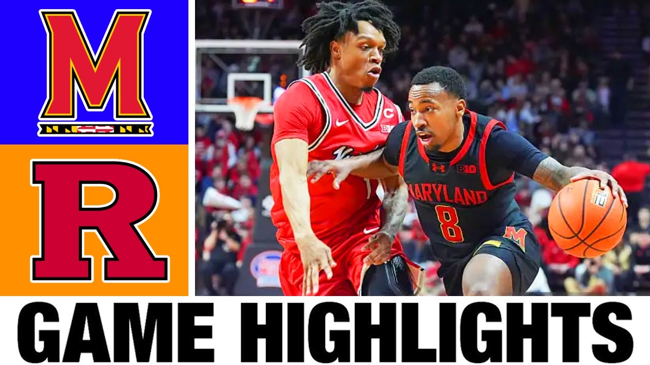 Maryland vs Rutgers Highlights | Men's Basketball | College Basketball 2026