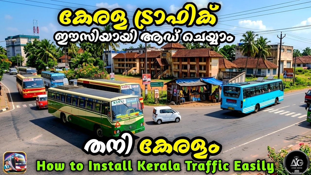 New Kerala Traffic Mod | How to Add / Install Kerala Traffic Mod | കേരള ട്രാഫിക്&zwnj; 🔥