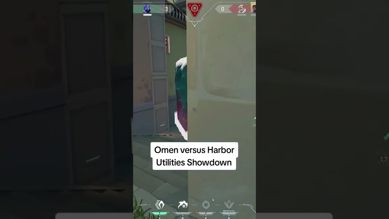 Omen vs Harbor Utilities Showdown #valorant #shorts