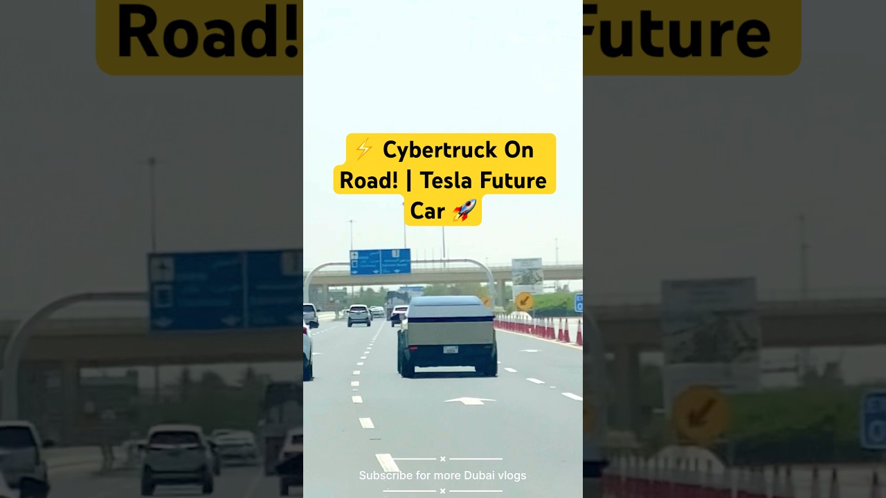 🚀 Cybertruck Road पर Live! | Tesla का Future Car in Action ⚡ 
