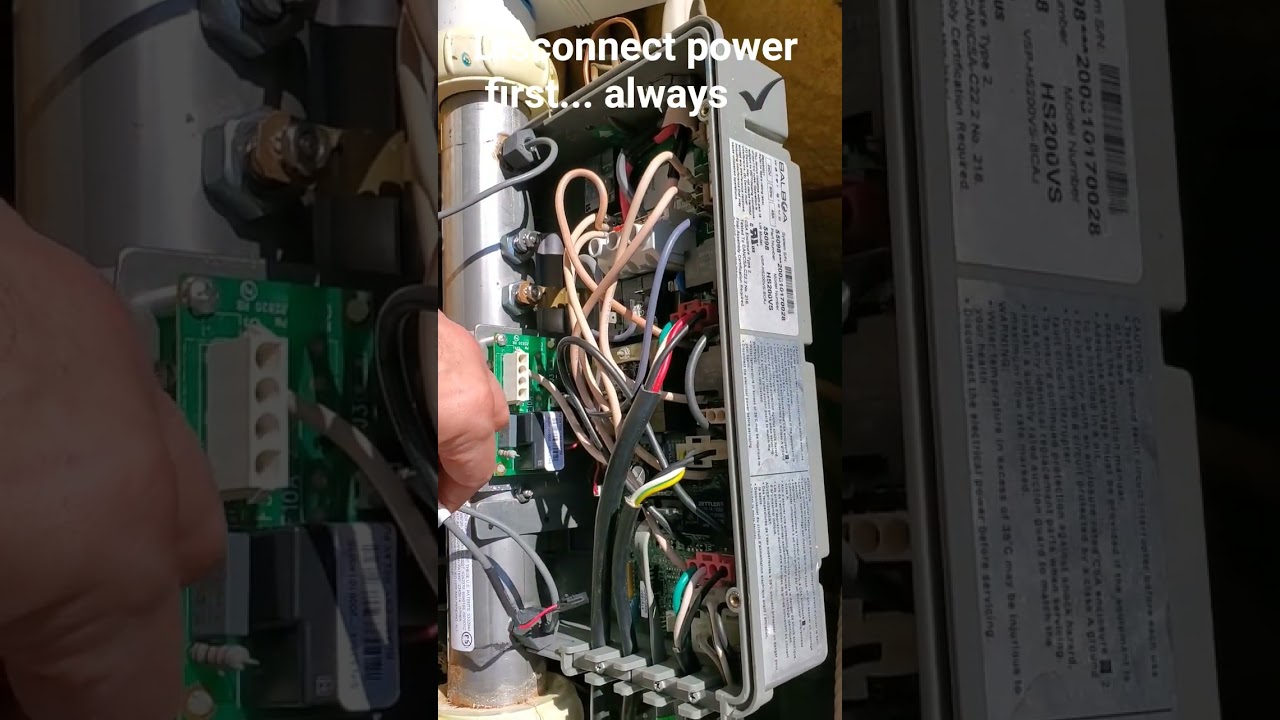 Heating Element Replacement on Balboa Hot Tub