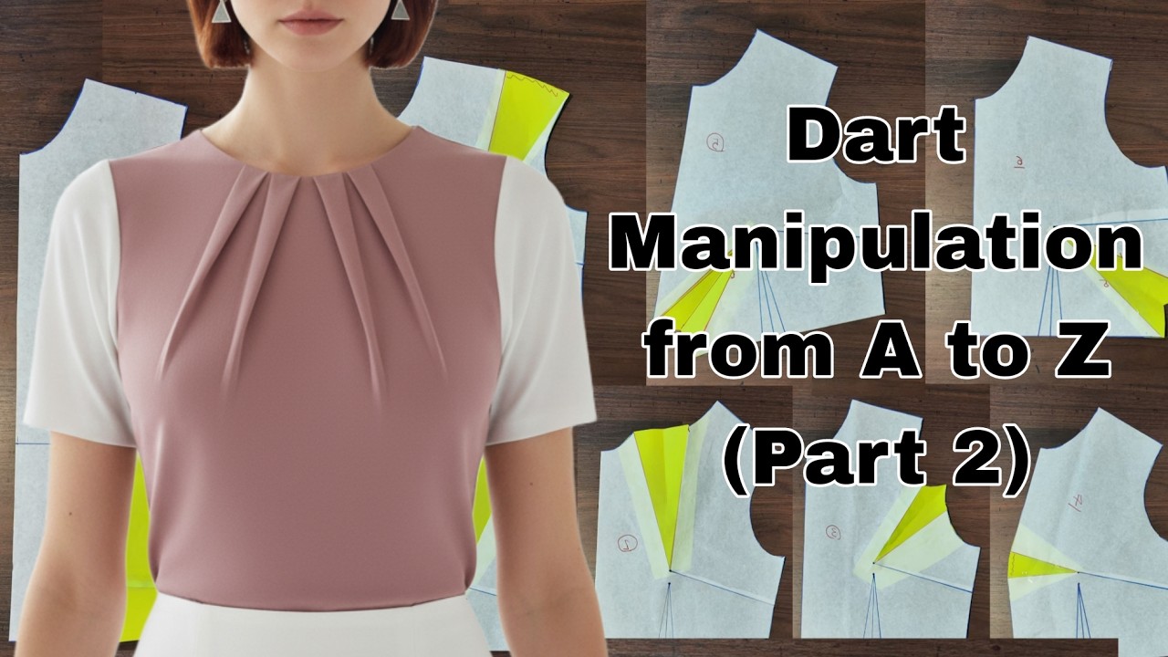 Dart Manipulation from A to Z (Part 2) | 5 New Techniques for Advanced Patterns ✂️