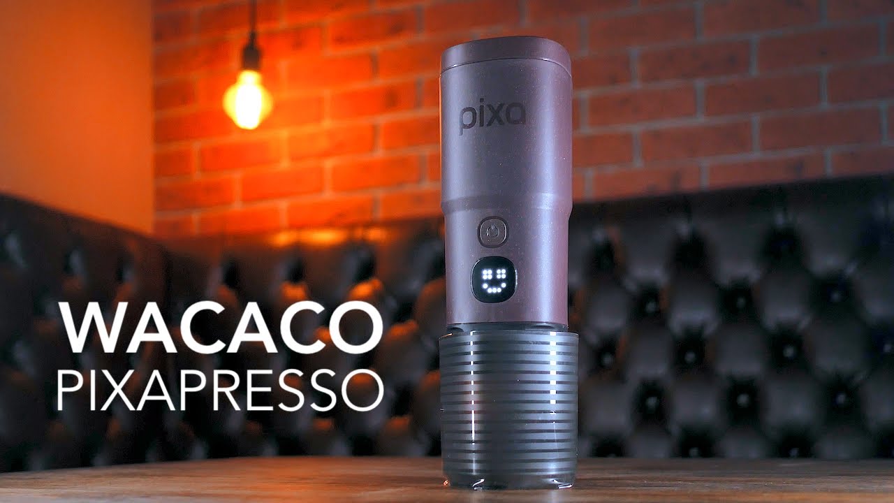 Кофемашина WACACO PIXAPRESSO. С нагревом, помпой и аккумулятором