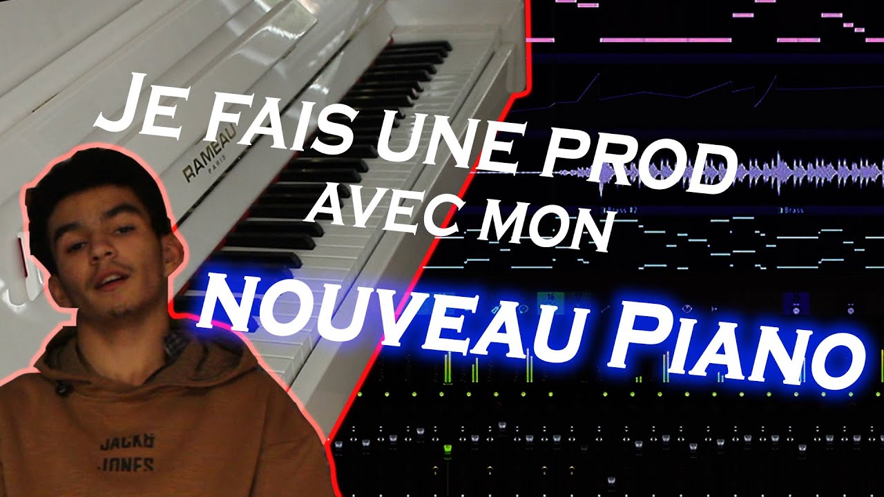 Faire une prod avec un sample de piano!