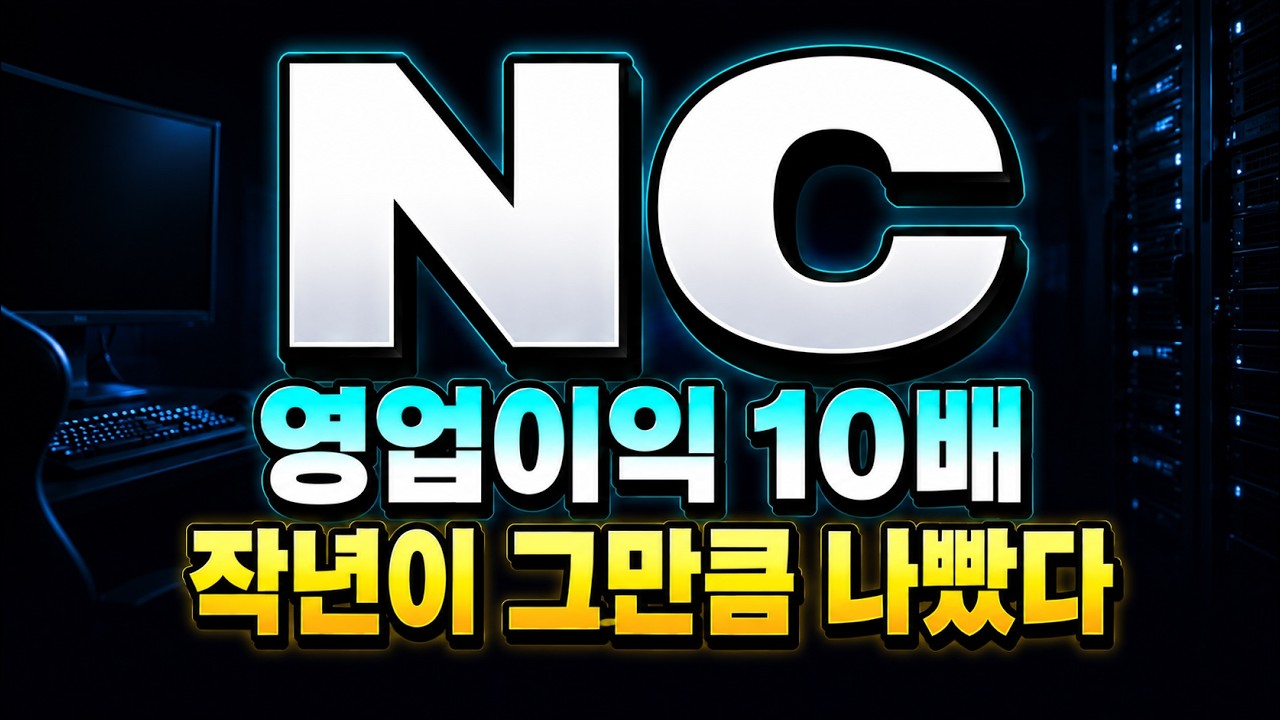 [NC 주가 전망] 영업이익 10배, 그런데 작년이 그만큼 나빴다 #NC주가전망 #NC #NC분석