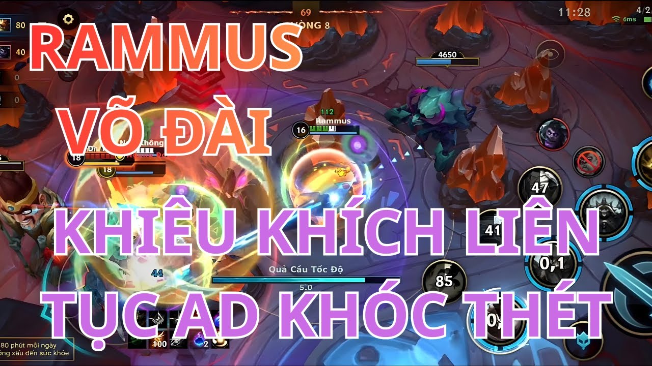Rammus Võ Đài Ad Bắn Chỉ Có Bật Ngửa