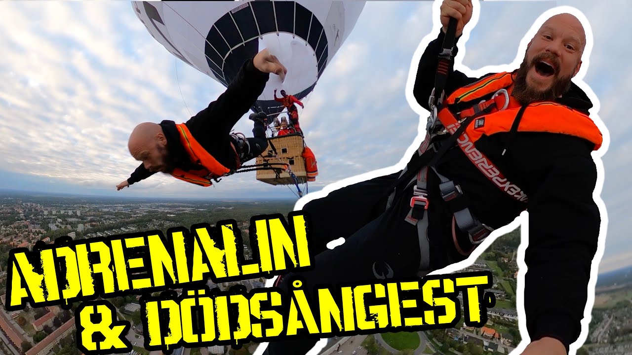 BUNGYJUMP FRÅN LUFTBALLONG! BÄSTA KÄNSLAN...