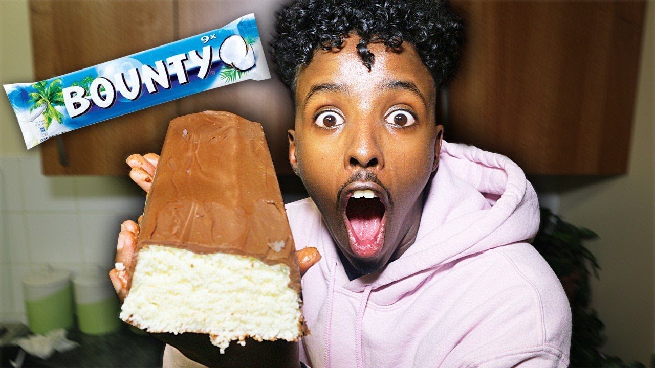 DIY GIANT BOUNTY BAR!!