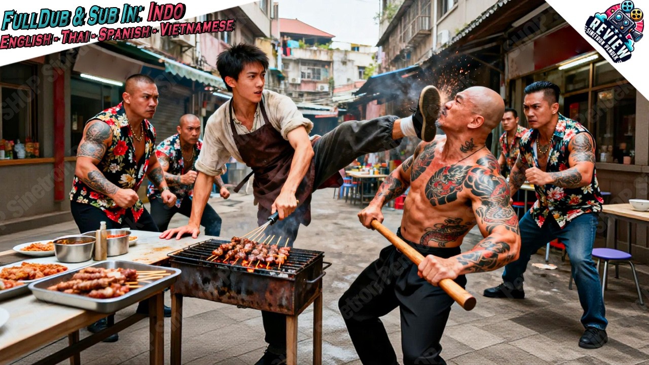 Pengemis Buka Warung Daging Bakar Dirusak Preman, Tak Disangka Bos Mafia Bikin Semua Tewas