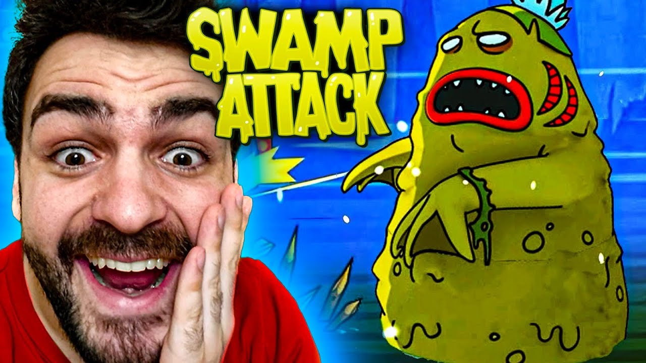 ME ENFRENTO AL MONSTRUO DEL PANTANO | Swamp Attack #3