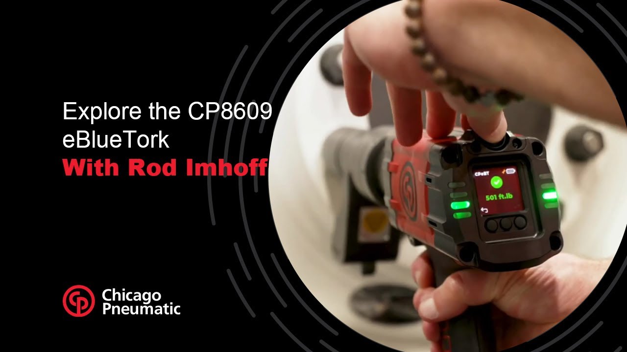 Explore the CP8609 eBlueTork - Rod Imhoff at TMC 2024 | NEW Battery-powered torque wrench