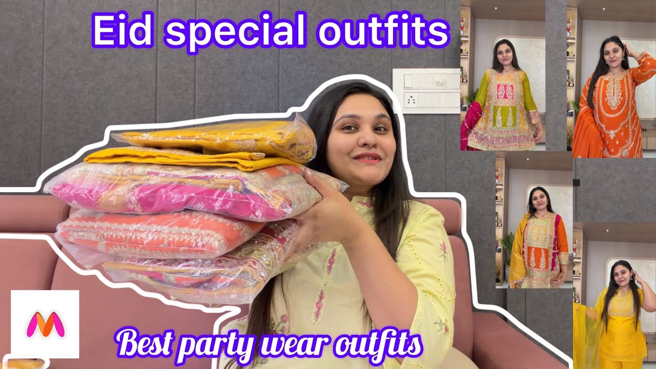 Heavy Eid Outfits in Myntra Biggest Sale #myntrahaul #Eidhaul#trendingvideo 